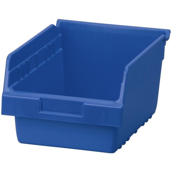 Boîtes de rangement, 8 pièces, 12x8x6 pouces, couleur bleue, avec mécanisme douverture