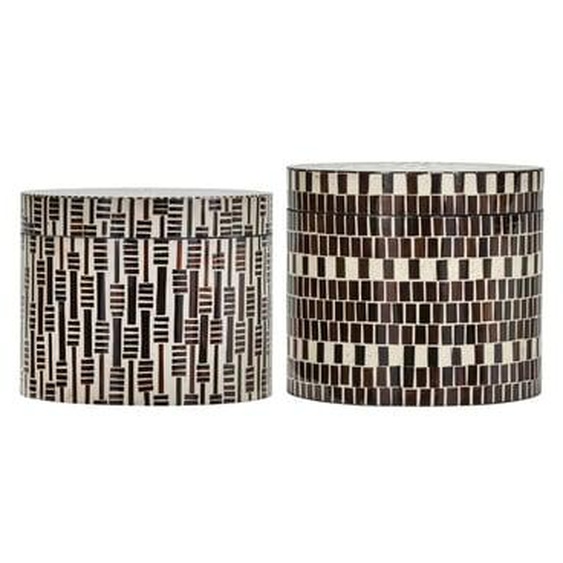 Boîtes de rangement Lango lot de 2