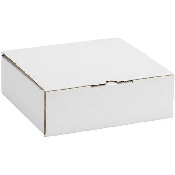 Boîtes postale carton blanche avec calage mousse RAJA 18 x 12 x 5 cm, lot de 50