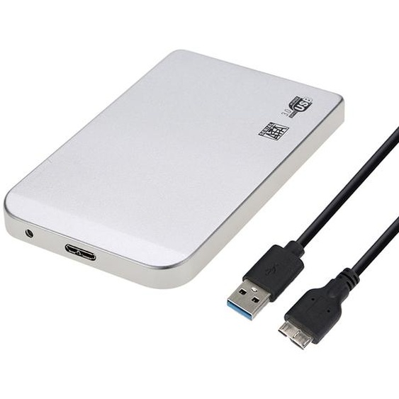Boîtier de disque dur,Boîtier de disque dur en alliage daluminium,Boîtier de disque dur en métal,Boîtier de disque dur 6Gbps,Boîtier de disque dur USB3.0