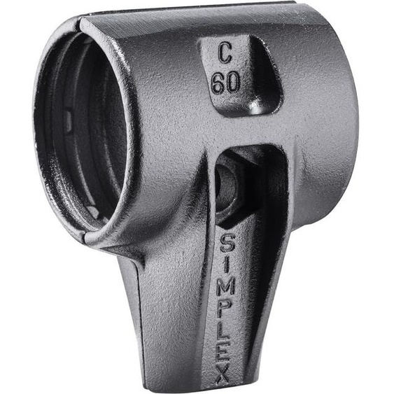 Boîtier pour marteau-piqueur, diamètre 60 mm, en fonte dacier renforcée