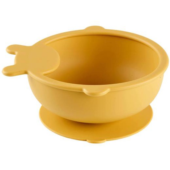 Bol En Silicone Jaune Miel