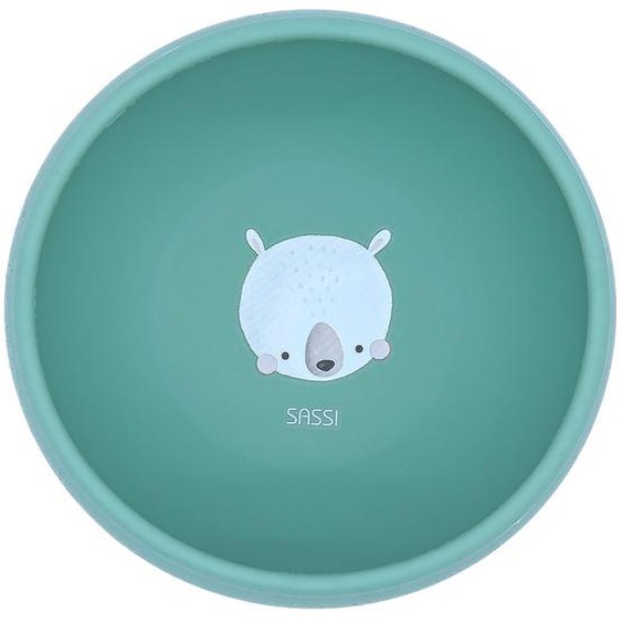 Bol En Silicone Munchy Lours Bleu