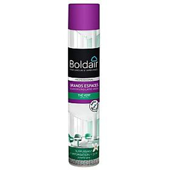 Boldair Désodorisant  surpuissant parfum Thé vert  - 750 ml