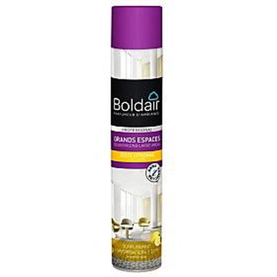 Boldair Désodorisant surpuissant parfum Zeste citronné - 750 ml