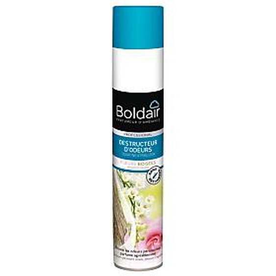Boldair Destructeur dodeurs parfum Fleurs boisées - 500 ml