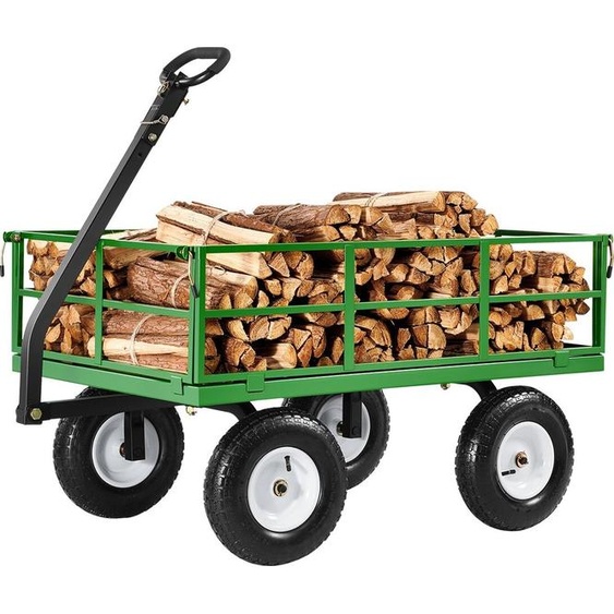 Bollerwagen Chariot de transport Chariot de jardin Chariot doutillage Chariot à main 110x75x67cm