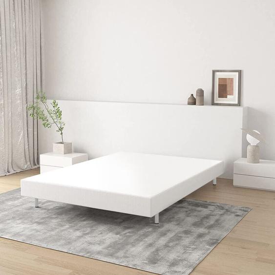Bolli - Sommier Tapissier 140x190cm Sommiers à Lattes avec 5 Pieds pour Adulte - Cadre de Lit 140x190 avec Sommier