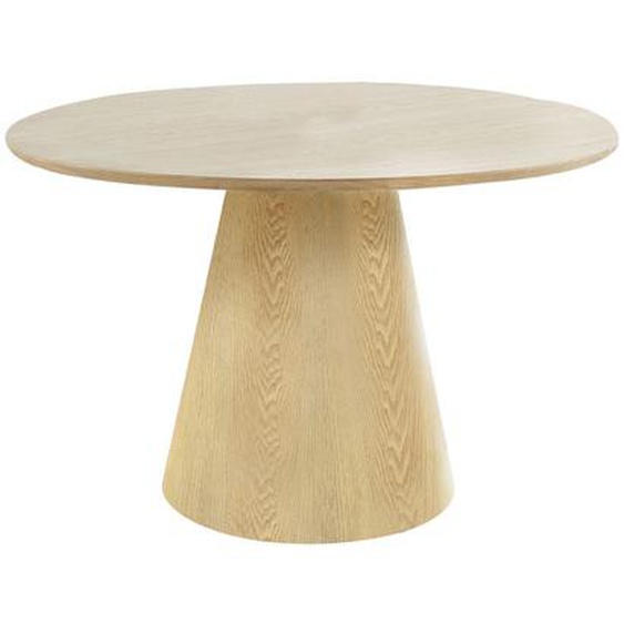 Bolton - Table à manger ronde en bois ø120cm - Couleur - Bois clair