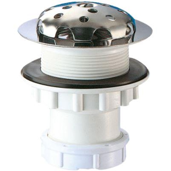 Bonde de stalle siphonée avec écrou D40 DELABIE 785000