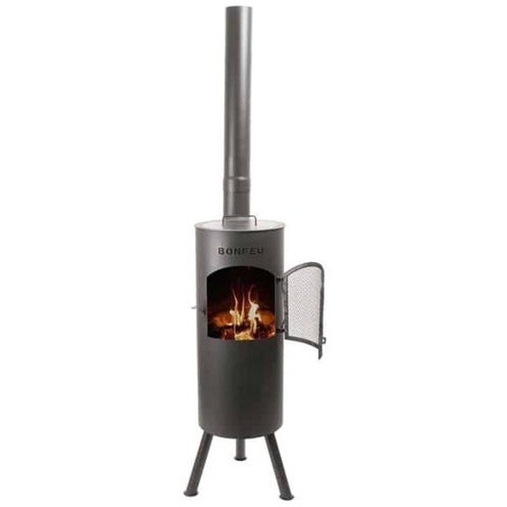 BonFeu Poêles de jardin BONGIANO LP - Ø 30 cm x H 153 cm