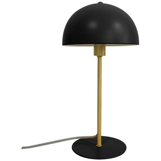Bonnet - Lampe à poser champignon en métal - Couleur - Noir