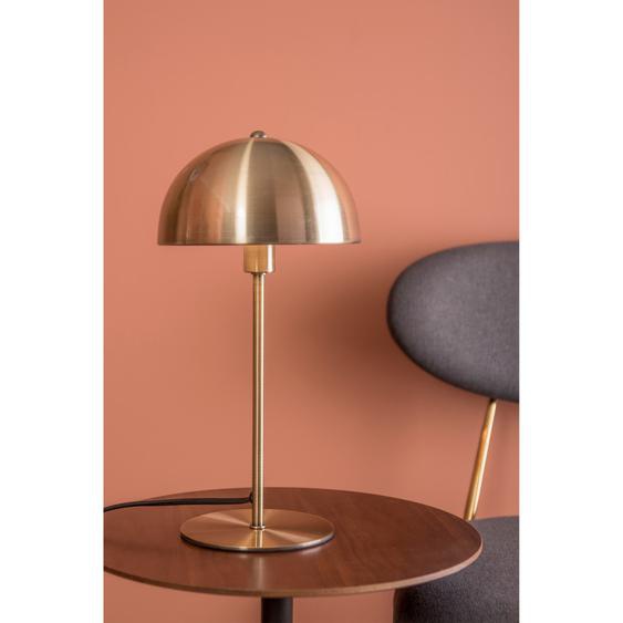 Bonnet - Lampe à poser champignon en métal - Couleur - Or