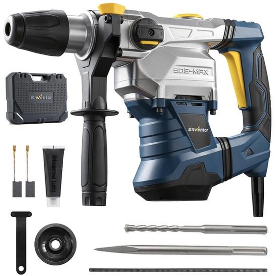 Boorhamer SDS-MAX - 1500 watts - Capacité de perçage de 40 mm - Pour béton et maçonnerie