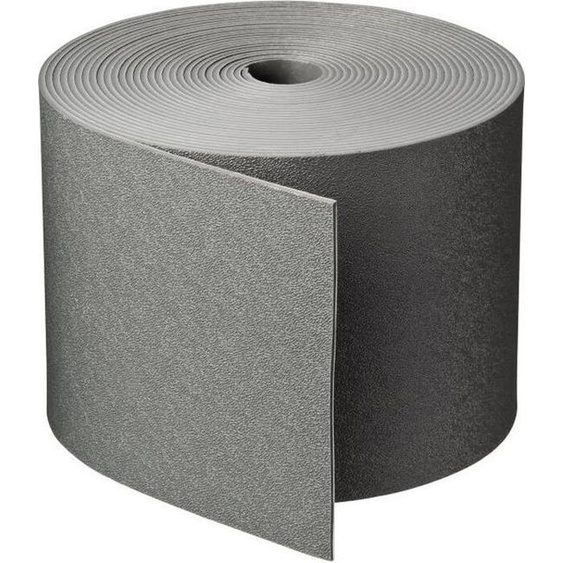 Bordure de Jardin Polypropylène, 3 mm x 15 cm x 10 m, Flexible, Anti-UV, Gris