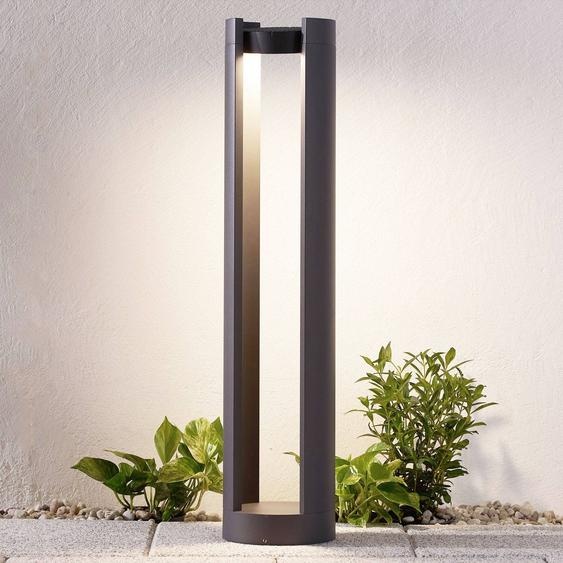 Borne lumineuse extérieur DYLEN Lucande, noir, Aluminium, Moderne, Eclairage Exterieur LED