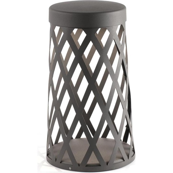 Borne Lumineuse Extérieure Led Intégrée Faro Barcelona - Shadow 11W - Lampadaire De Jardin Et DAllée, 516 Lm, 3000K - 45 Cm