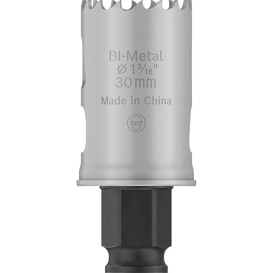 Bosch 1x scie à couronne PRO Multi Material Power Change Plus (pour bois tendre, placoplâtre, Ø 30 mm, accessoires professionnels de perçage)