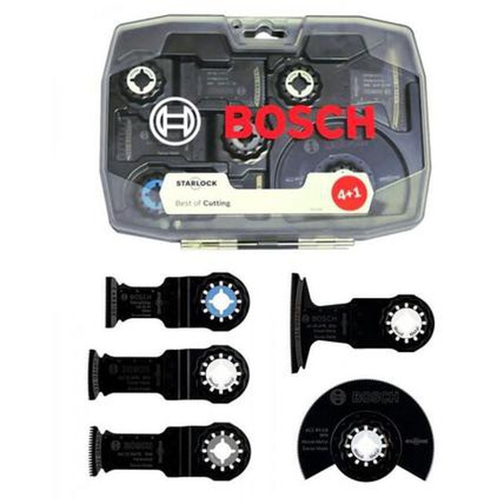 Bosch - Coffret 5 lames outils oscillant starlock Best for cutting 2608664131