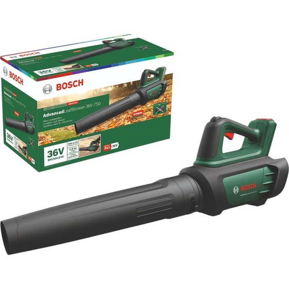 Bosch AdvancedLeafBlower 36V-750 Souffleur de feuilles sans fil 36 V ( 06008C6001 ) Solo - sans batterie, sans chargeur