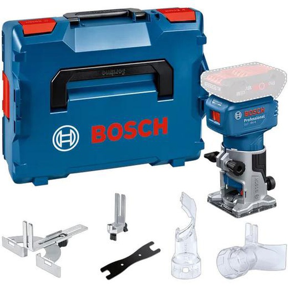 Bosch - Affleureuse sans-fil glf 18V-8 - 0 601 B51 100 Professional - Machine nue en l-boxx avec accessoires