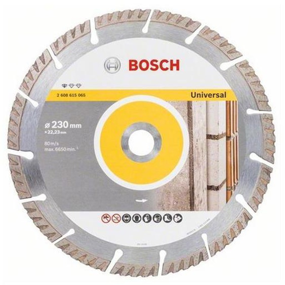 Bosch - Disque à tronçonner diamanté d Pro Universel eco matx construction 230x22.23 mm - 2608615065
