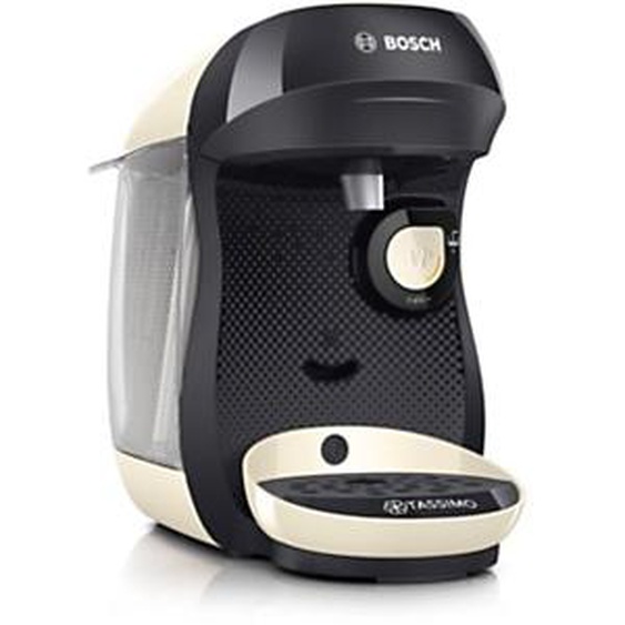Bosch Distributeur de boissons chaudes Tassimo Happy - Machine multiboissons - Noir / Crème