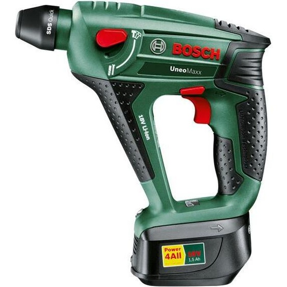 Bosch DIY Marteau perforateur sans fil UNEO Maxx (1x batterie 2,5 Ah) (060395230F)