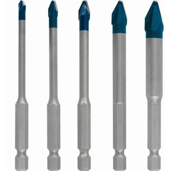 Bosch - Foret Hard Ceramic Hex-9 Expert ø 4/5/6/8/10 mm - 5 pièces - 2608900597