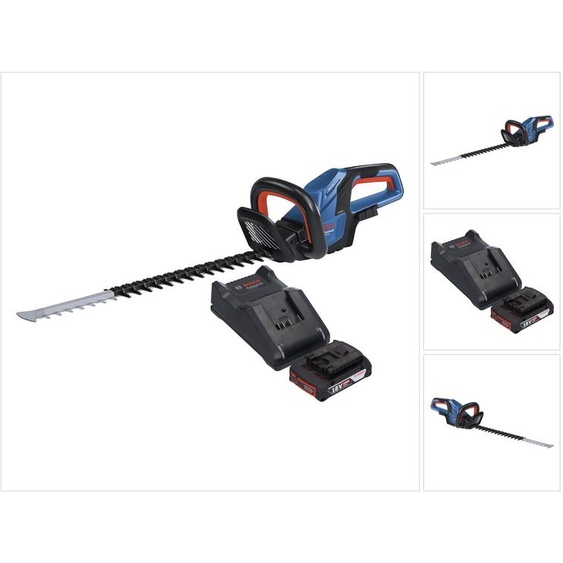 Bosch GHE 18V-60 Professional Taille-haies sans fil 18 V 60 cm Brushless + 1x batterie 2,0 Ah + chargeur
