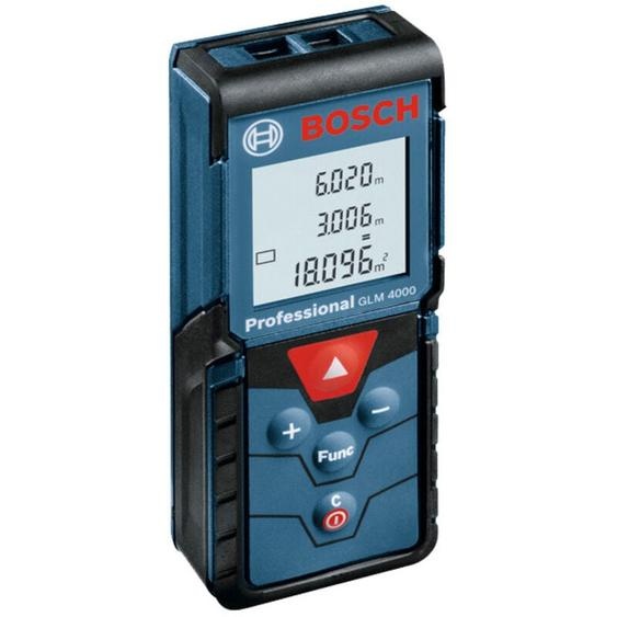 BOSCH GLM4000 Infrarot-Laser-Entfernungsmesser, elektronisches Messlineal – 0601072981