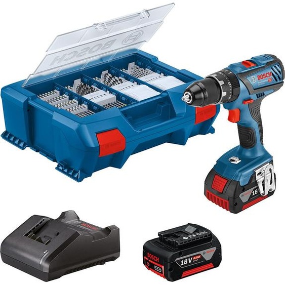 Bosch GSB 18V-28 Professional 1900 RPM Noir, Bleu, Rouge