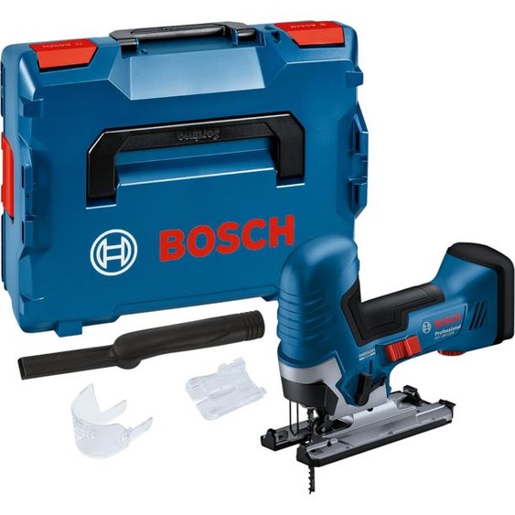 Bosch GST 18V-125 S Professional Scie sauteuse sans fil 18 V 125 mm ( 06015B2000 ) Brushless + L-Boxx - sans batterie, sans chargeur