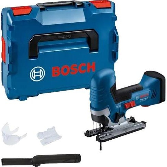 Bosch GST 18V-125 S Professional Scie sauteuse sans fil 18 V 125 mm ( 06015B2000 ) Brushless + L-Boxx - sans batterie, sans chargeur
