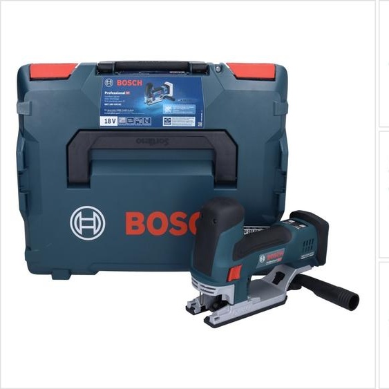 Bosch GST 18V-155 SC Scie sauteuse sans fil professionnelle 18 V (06015B0000) + L-Boxx - sans batterie. sans chargeur