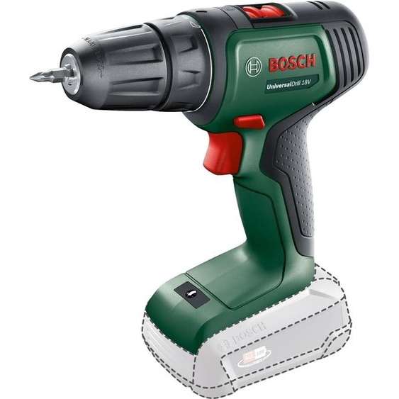 BOSCH Perceuse-visseuse sans fil UniversalDrill 18V 06039D4000, 2 vitesses, sans batterie