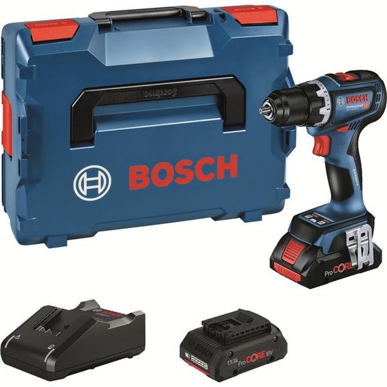 BOSCH Professional 06019K6004 BOSCH Professional GSR 18V-90 C Kit perceuse-visseuse sans fil 18,0 V, avec 2 batteries