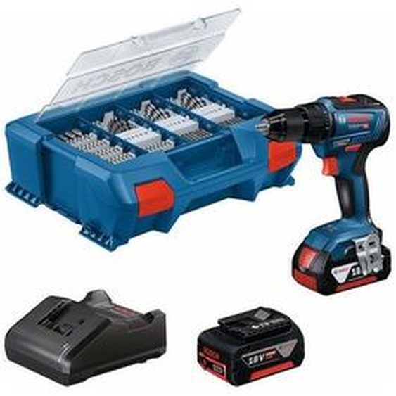 Bosch Professional GSR 18V-55 Perceuse-visseuse sans fil avec accessoires (06019H520B)