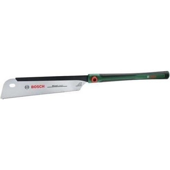 Bosch Scie japonaise Dozuki 270 mm (coupes droites précises dans bois/plastique lame acier SK5 flexible poignée Softgrip)