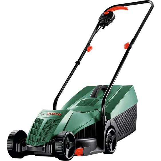 Tondeuse à gazon Bosch EasyRotak 32 (1200 watts, bac de ramassage dherbe : 31 litres, largeur de coupe : 32 cm, hauteur de coupe : 25-65 mm)