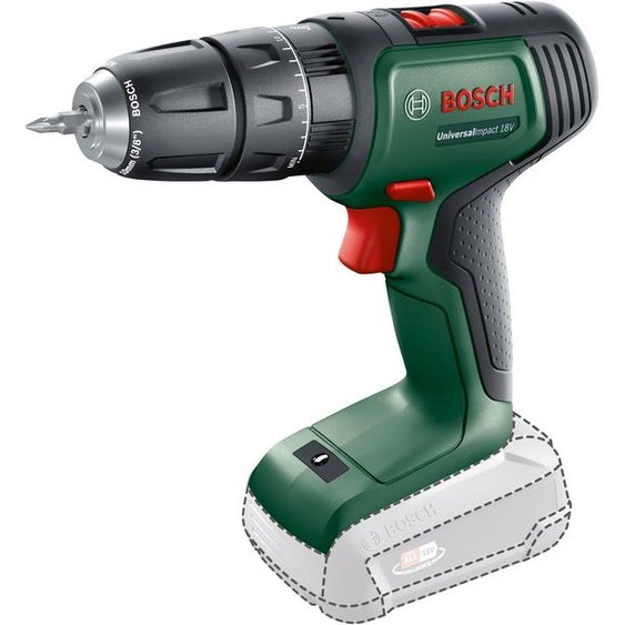 Bosch UniversalImpact 18, 18V, 34Nm, métal, avec LED, sans batterie