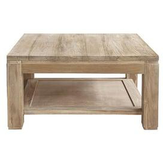 BOSTON  Table basse en teck massif 80 cm