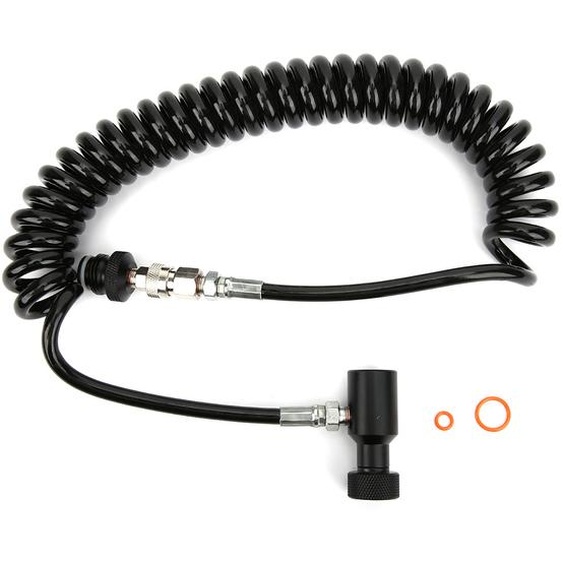Bouche daspiration, Bouche en aluminium, sans ventilation, compatible avec CO2, Druckluft, HPA et Stickstoffflaschen, G1/2
