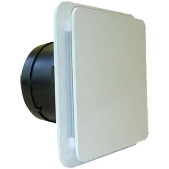 Bouche dextraction et dinsufflation BDO plastique réglable 80mm - UNELVENT - 855015