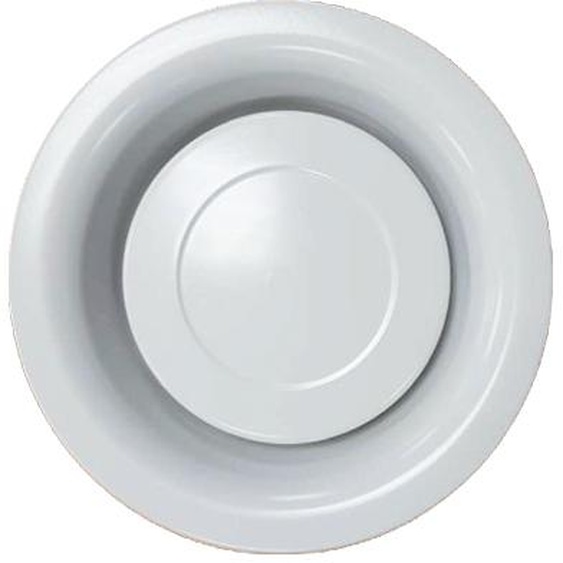 Bouche dextraction et dinsufflation BEM métallique rond 100mm réglable - UNELVENT - 850017