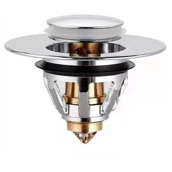 Bouchon Baignoire Lavabo Filtre De Vidange Universel Bonde de Lavabo Avec Filtre De Vidange Pour Évier Cuisine Lavabo Salle