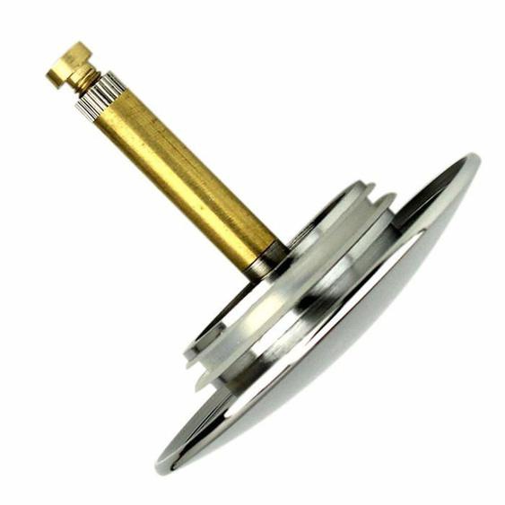 Bouchon de baignoire universel en cuivre de 70 mm, double joint réglable pour lavabo, cuisine, salle de bain