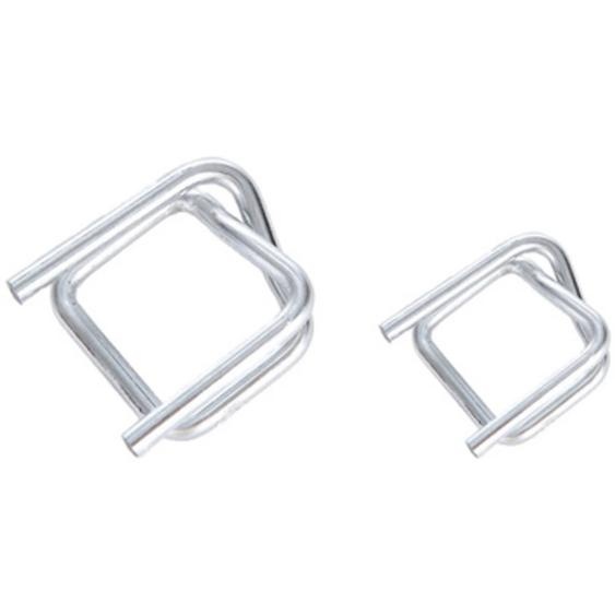 boucle de cerclage, en métal, (L)16 mm, zingué