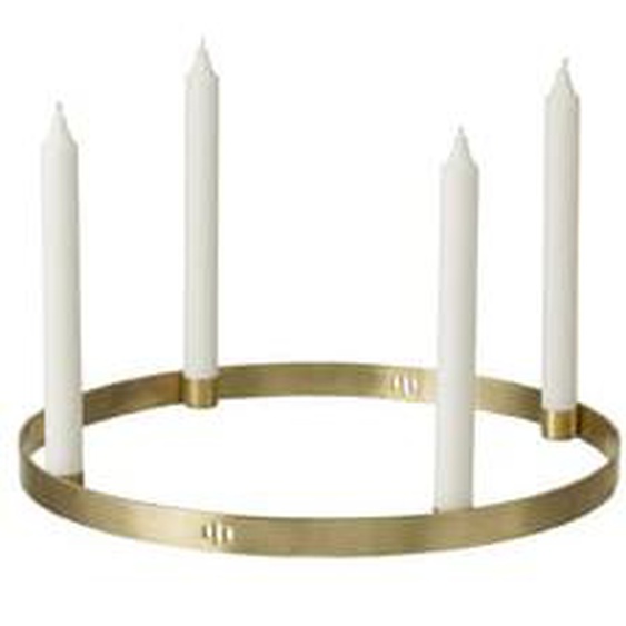 Bougeoir Circle - laiton - petite