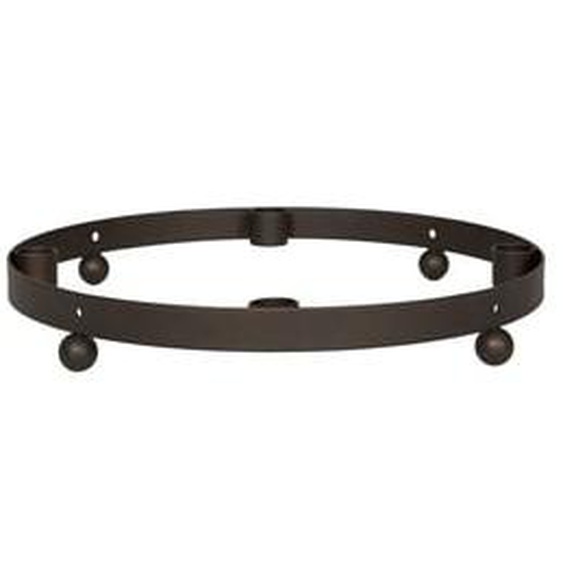 Bougeoir en acier inoxydable